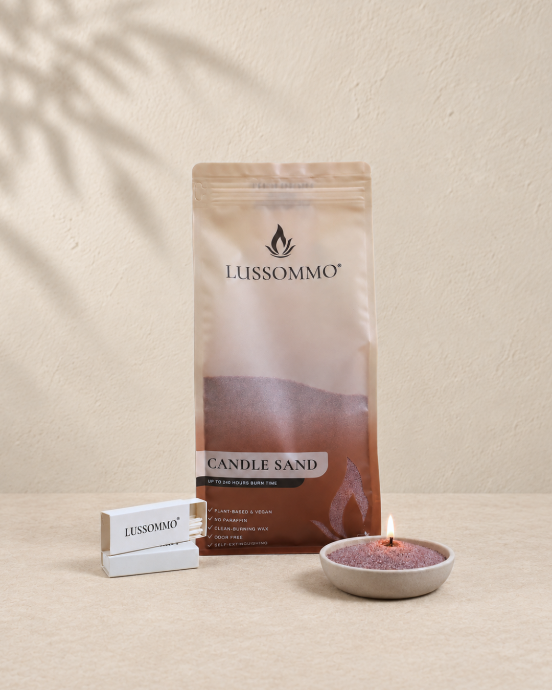 Kaarsenzand - Dusty red