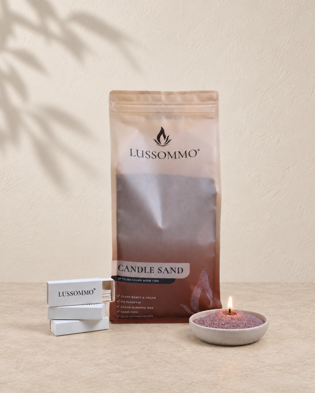 Kaarsenzand - Dusty red