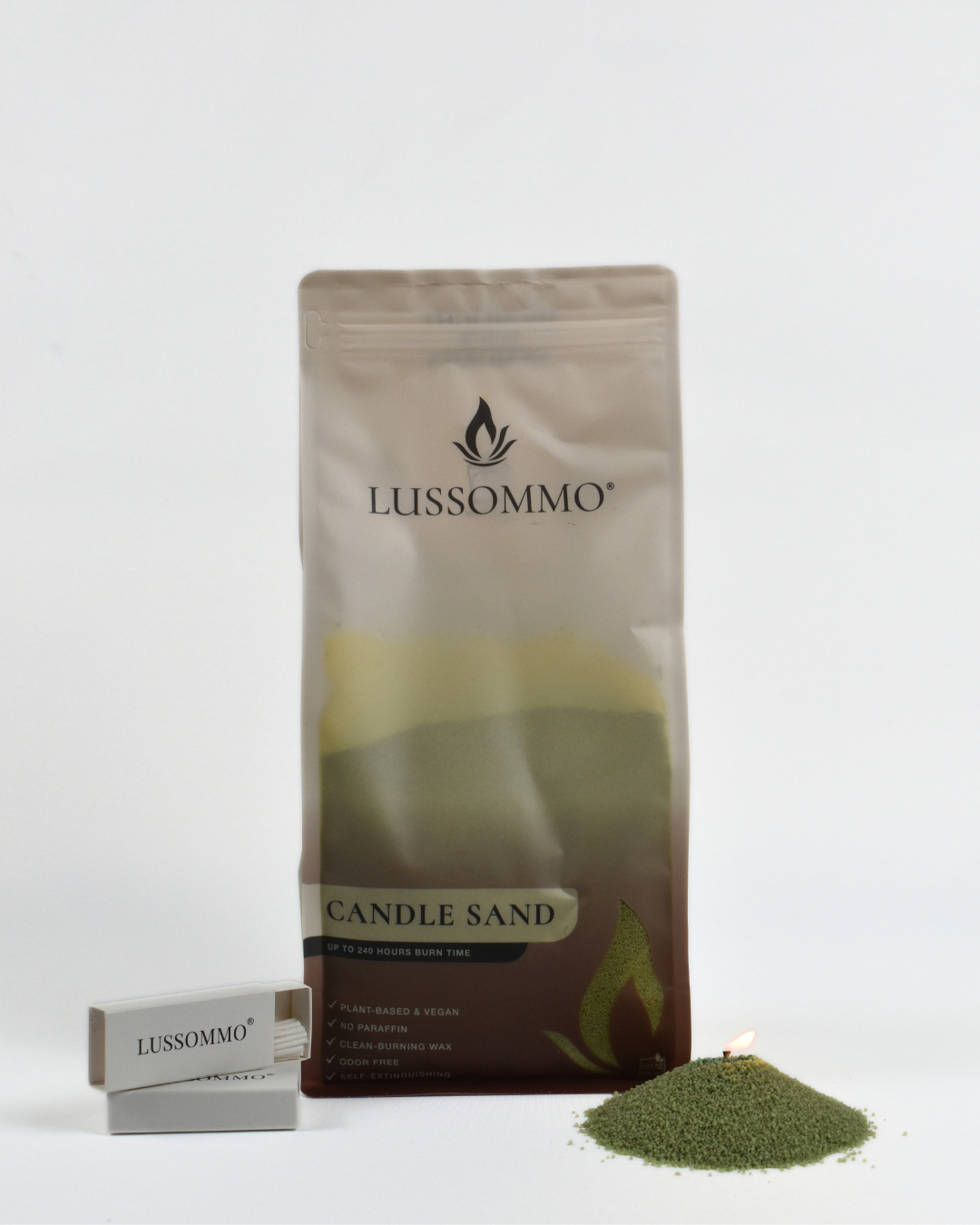 Kaarsenzand - Olive green